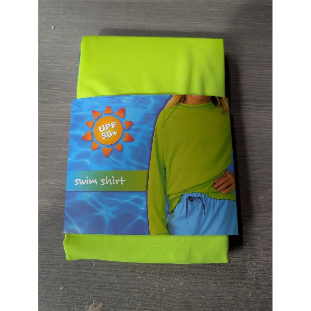 Yellow Swim Shirt Size M 7/8